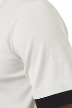 Travel Tecno Knit Layer-Effect Polo Shirt